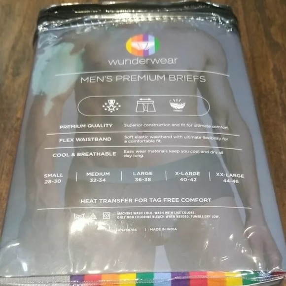 *New* Men Pride Boxer Briefs 5 Pack Underwear Set - Picture 2 of 4